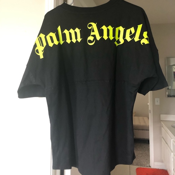 palm angels t shirt neon